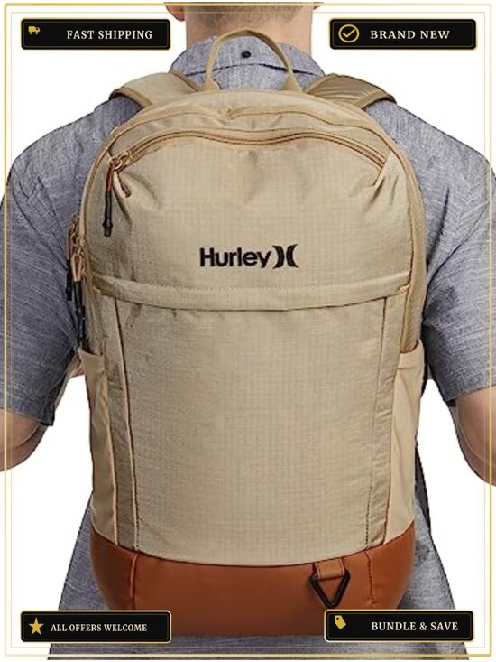 Laptop Backpack Ripstop Nylon Casual Daypack with Padded Compartment and Pockets main image 4